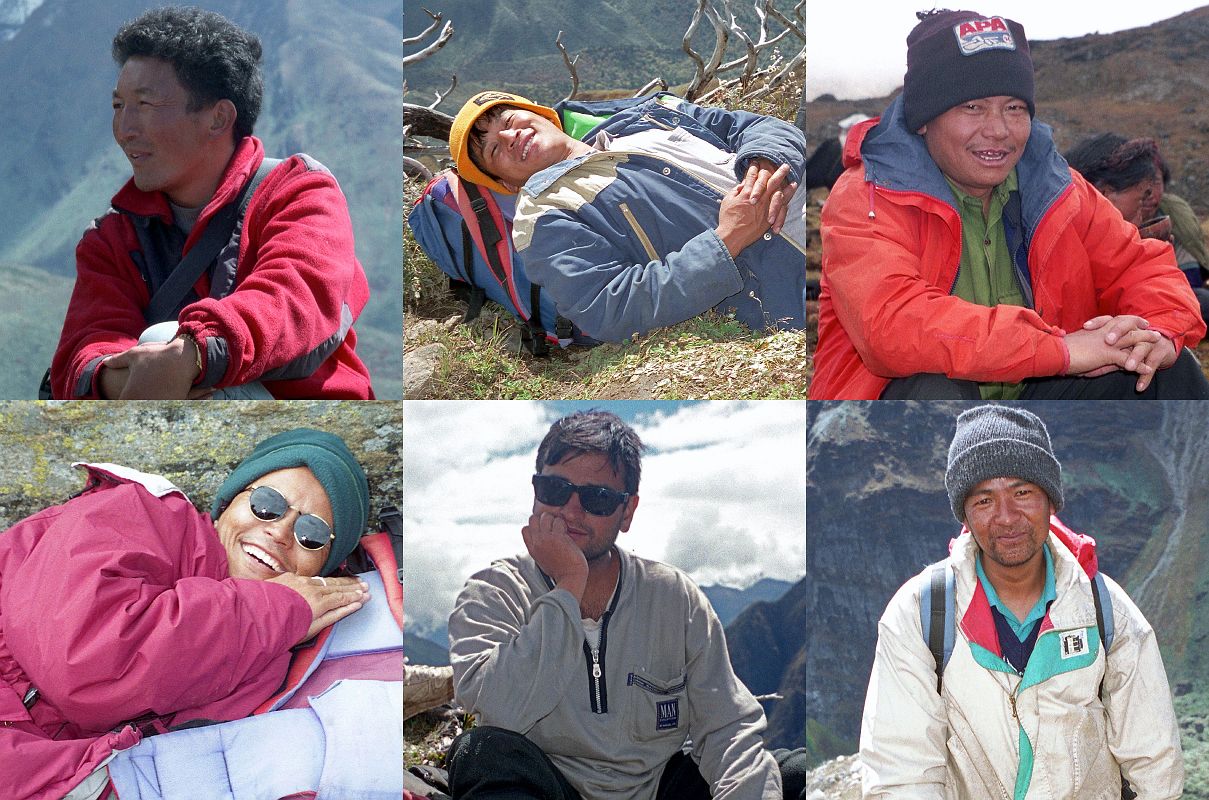 10 3 My Crew To Everest Kangshung East Face - Tashi, Ram, Purna, Kumar, Rajin, Phurba